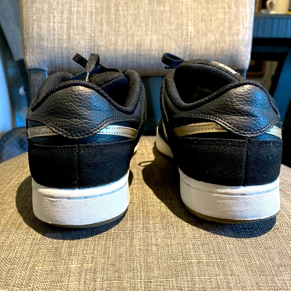 Retro Nike Dunk 2012 Renzo 2’s Dunk Black and White Champagne Size 9.5 Men’s OG - Picture 4 of 4